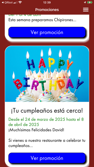 App screenshot