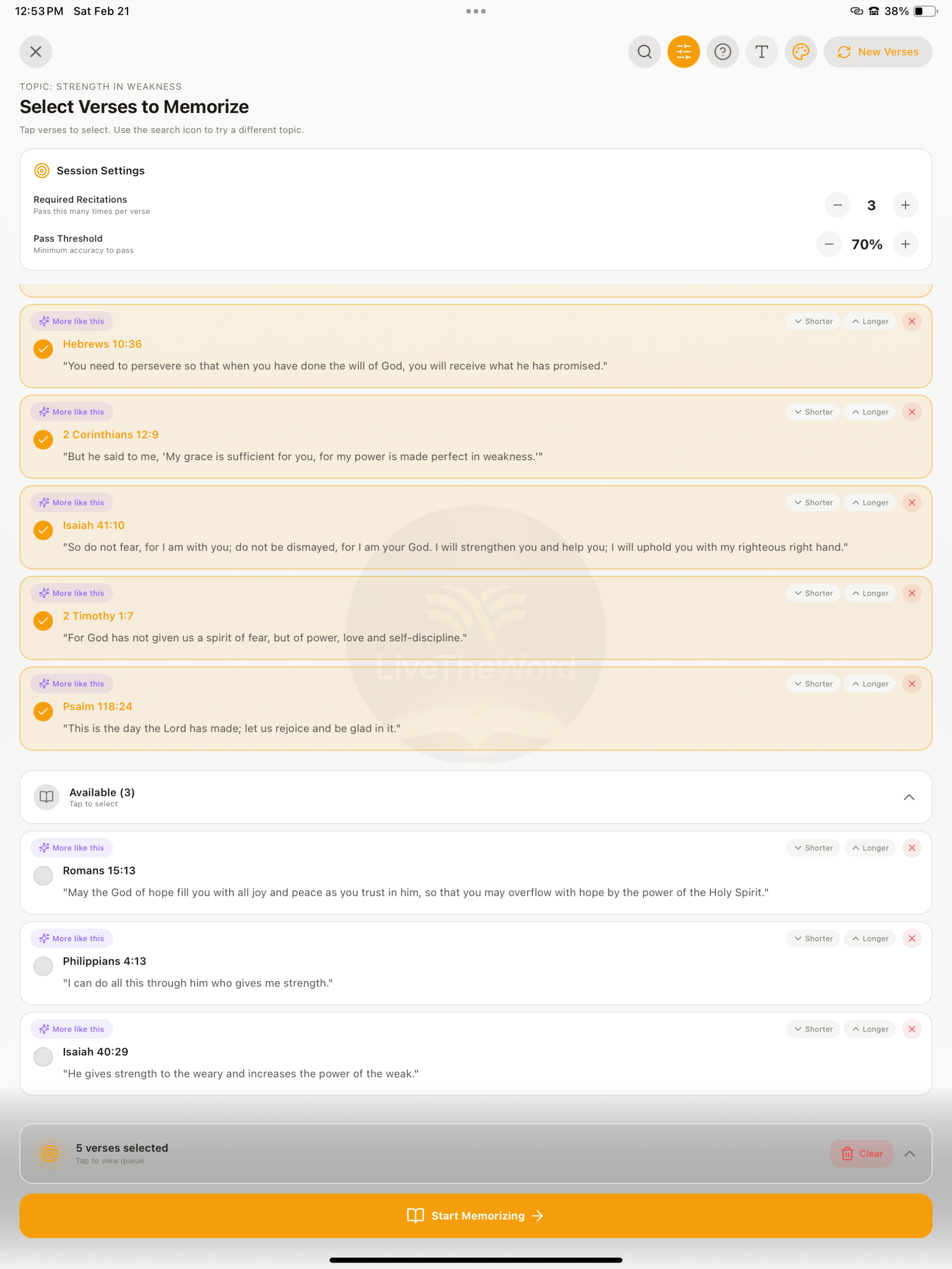 LiveTheWord screenshot 10