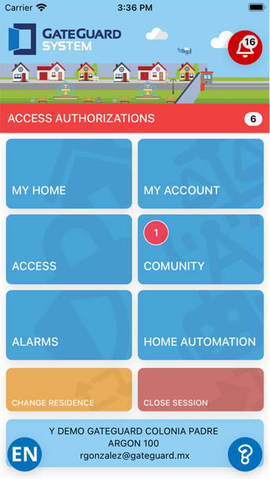 GateGuard Residentes Screenshot