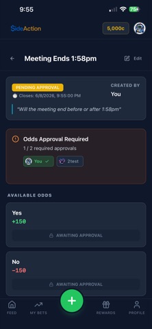 SideAction Bet Screenshot 4 of 9