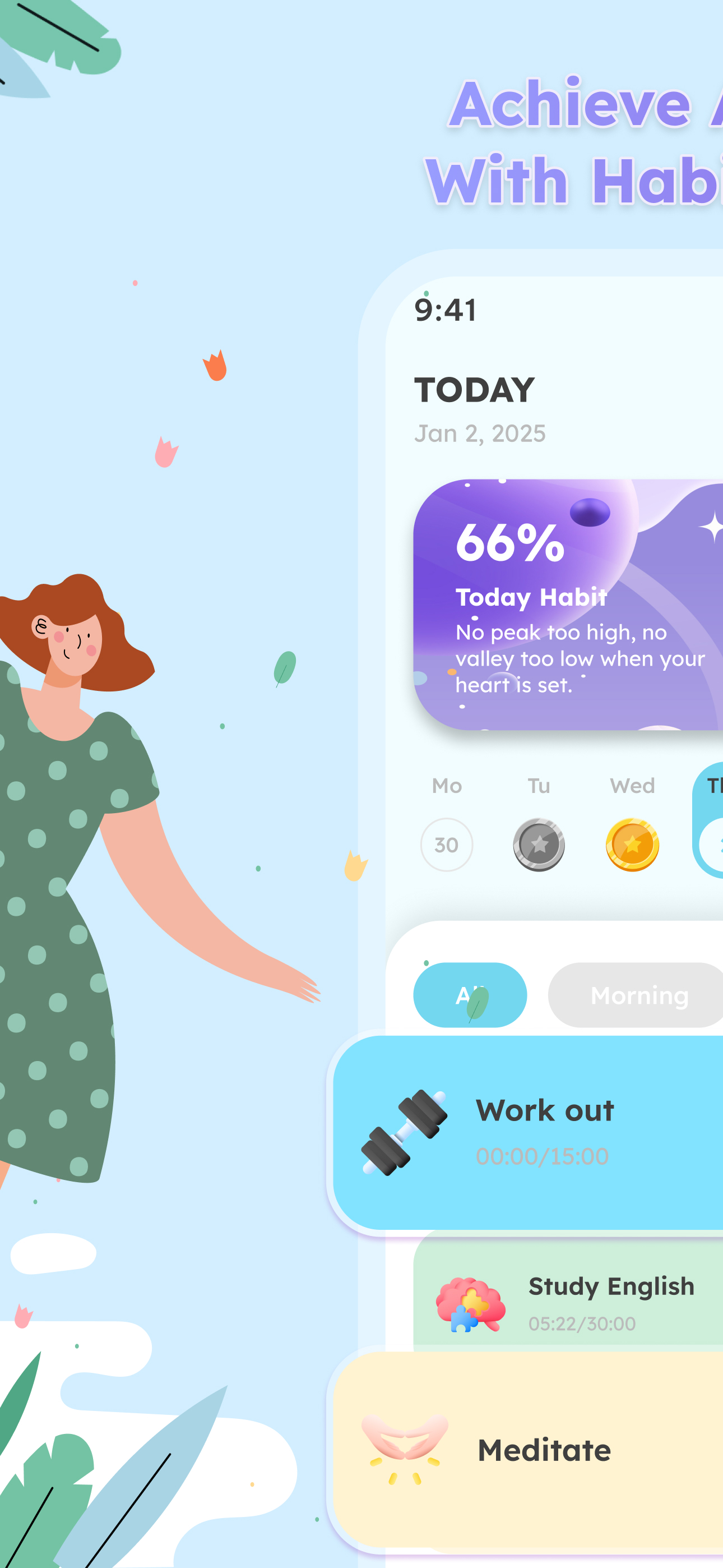 Motivly: Habit & Goal Tracker