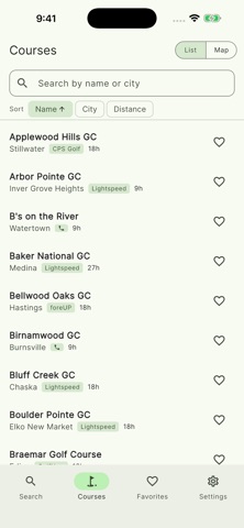 TeeSheet TC Screenshot 1 of 7
