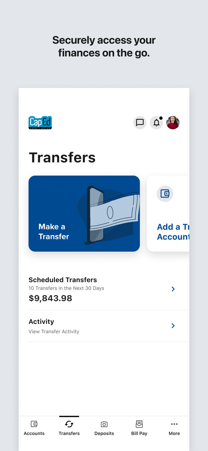 CapEd Mobile Banking screenshot 2