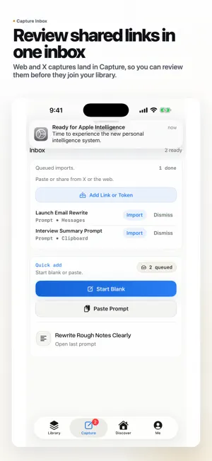 PromptWallet AI Prompt Library screenshot 3