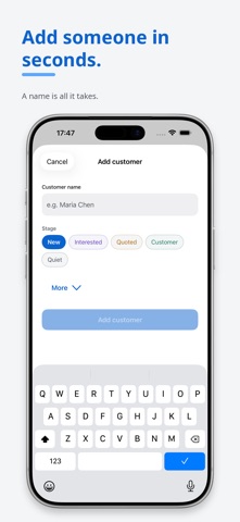 Simple Offline CRM Screenshot 4 of 5