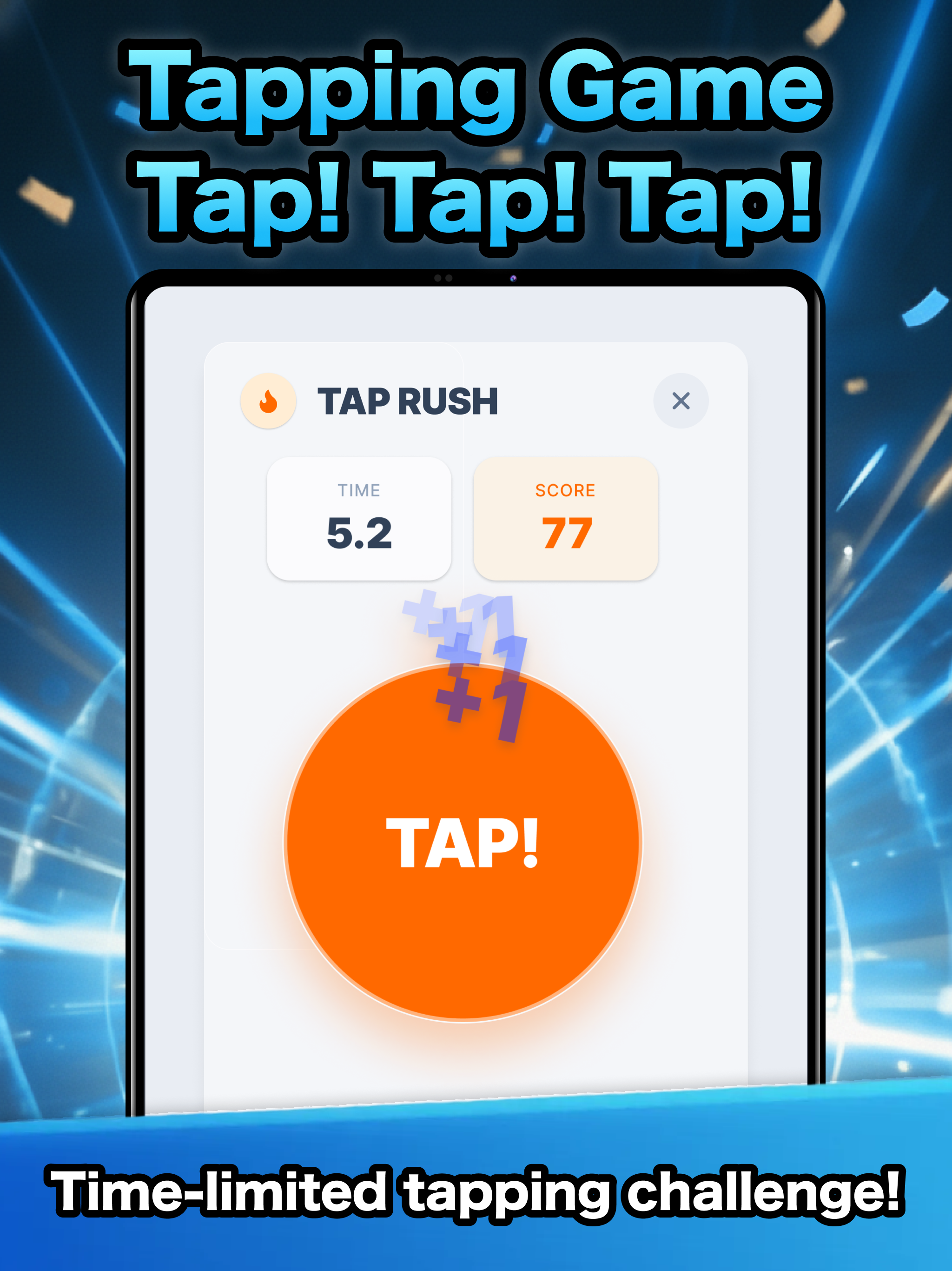 Tap & Reflex Game:Battle App! screenshot 7