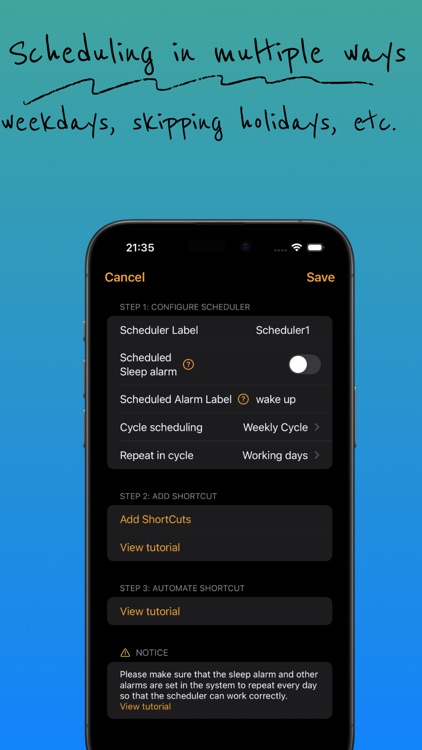 autoAlarm-system alarm helper