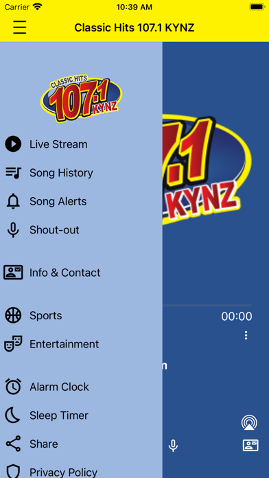 Screenshot #2 pour Classic Hits 107.1