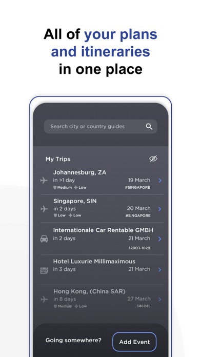 International SOS Assistance Screenshot