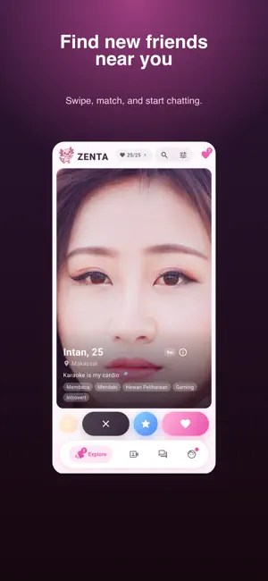 Zenta: Live & Chat screenshot 1