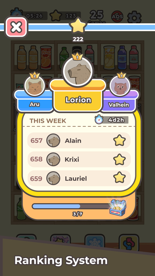 #3. CapyBara Life: Sort game (iOS) 来自: Flying Whales