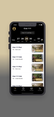 Club 111 iPhone screenshot