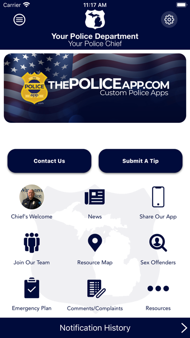 Michigan Police Connect Screenshot