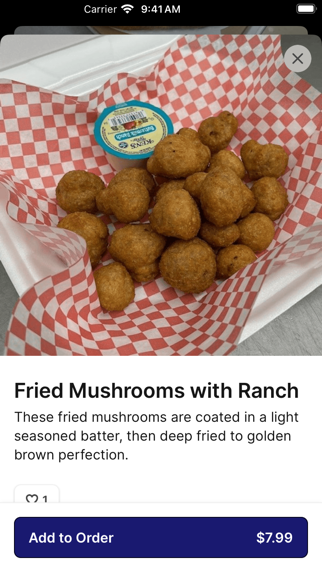 Mia Ava East Coast Pizza iPhone screenshot 3 - Food & Drink app