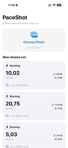 PaceShot Screenshot 2 of 4