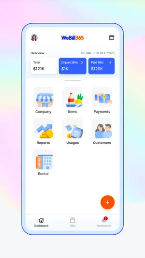 WeBill365 screenshot 1