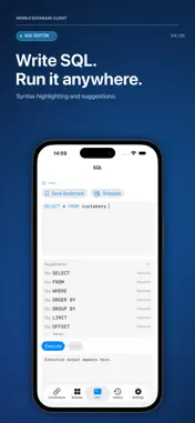 Mobile Database Client screenshot 4