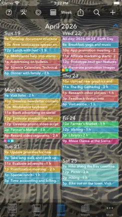 Perspectiva: Calendars, Charts iPhone image 3