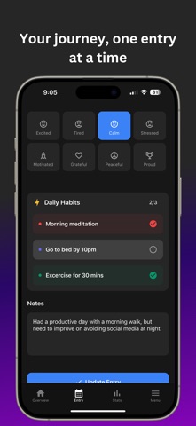 Refly: Track & Reflect Screenshot 2 of 4