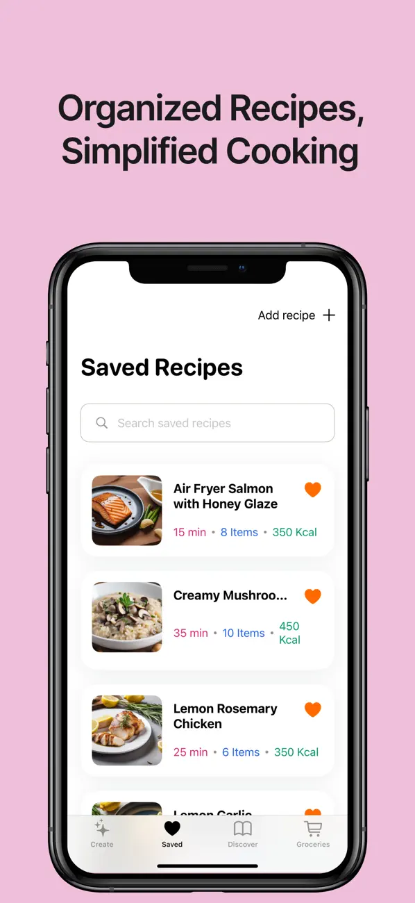 Screenshot #3 pour Bowl Smart Recipe Manager