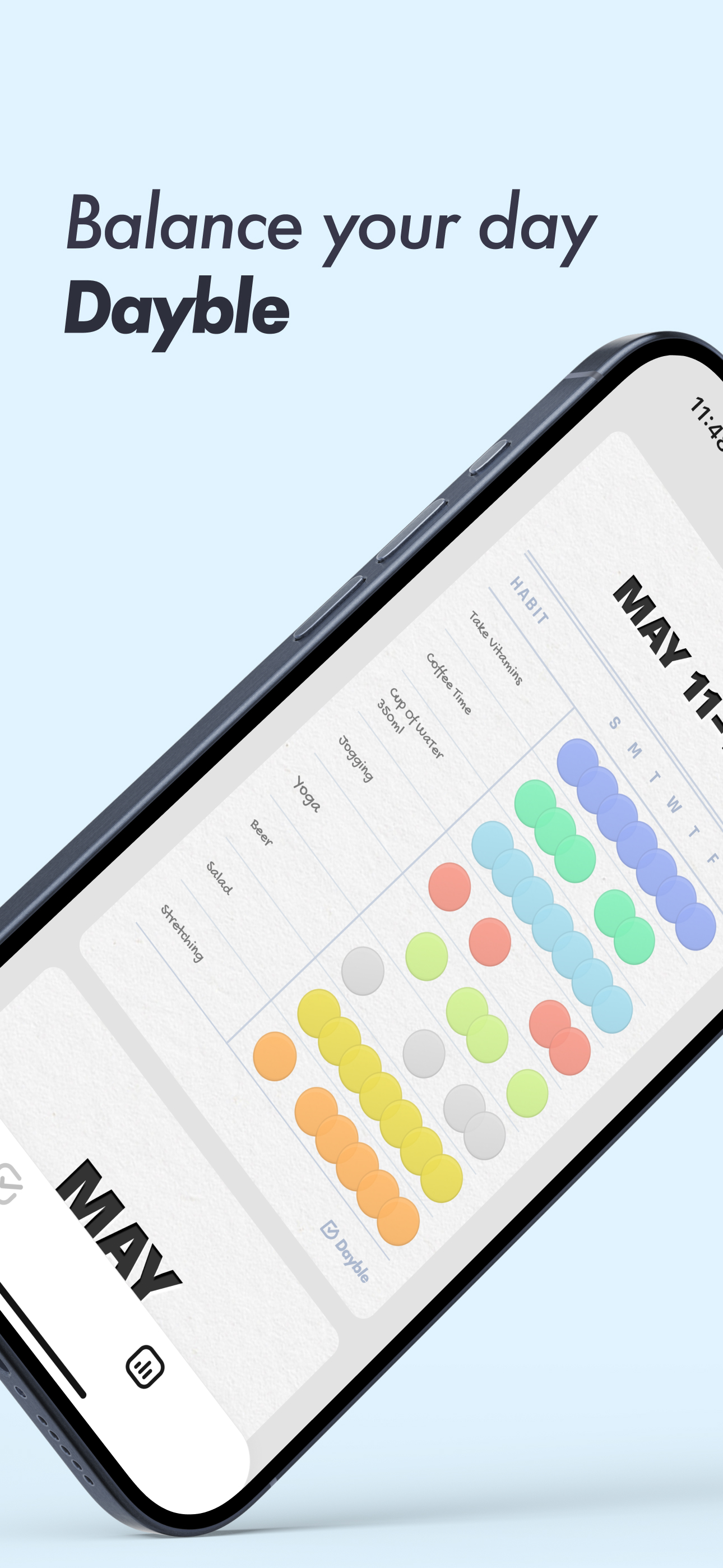 Dayble:Habit & Routine Tracker