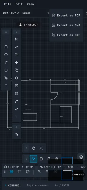Draftly CAD screenshot 4