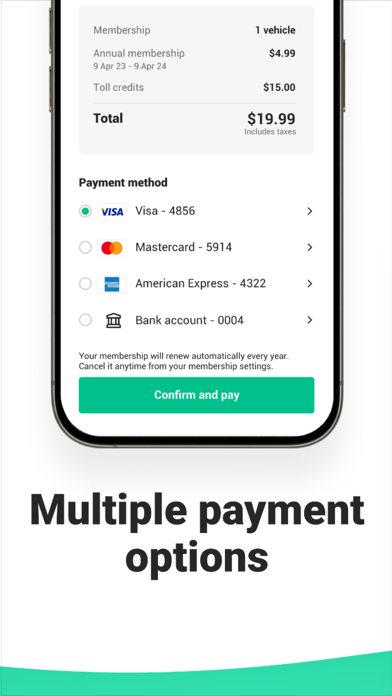 neoRide - Easy Toll Payments Screenshot