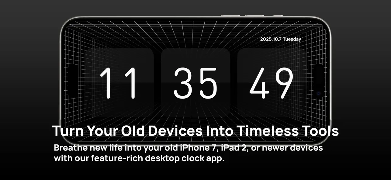 Screenshot #1 pour Desktop Flip Clock