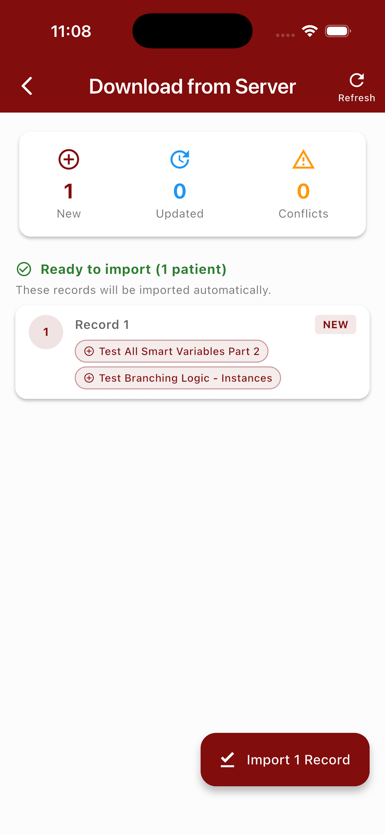 REDCap Go screenshot 8