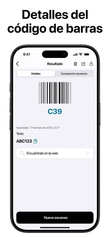 Lector de Codigo de Barrasㅤㅤㅤ screenshot 5 of 9