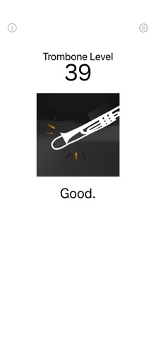 Trombone Level iPhone screenshot