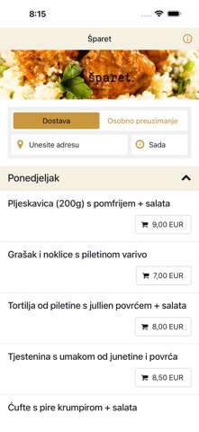 Sparet screenshot