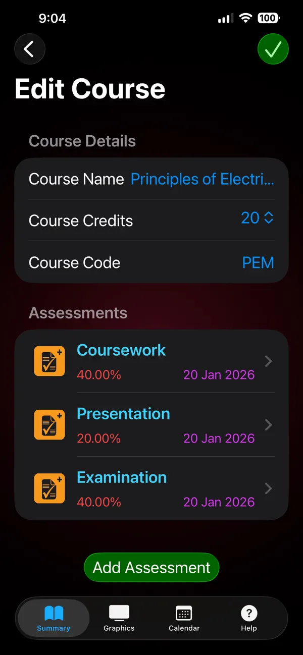 Screenshot #2 pour Exam Tracker