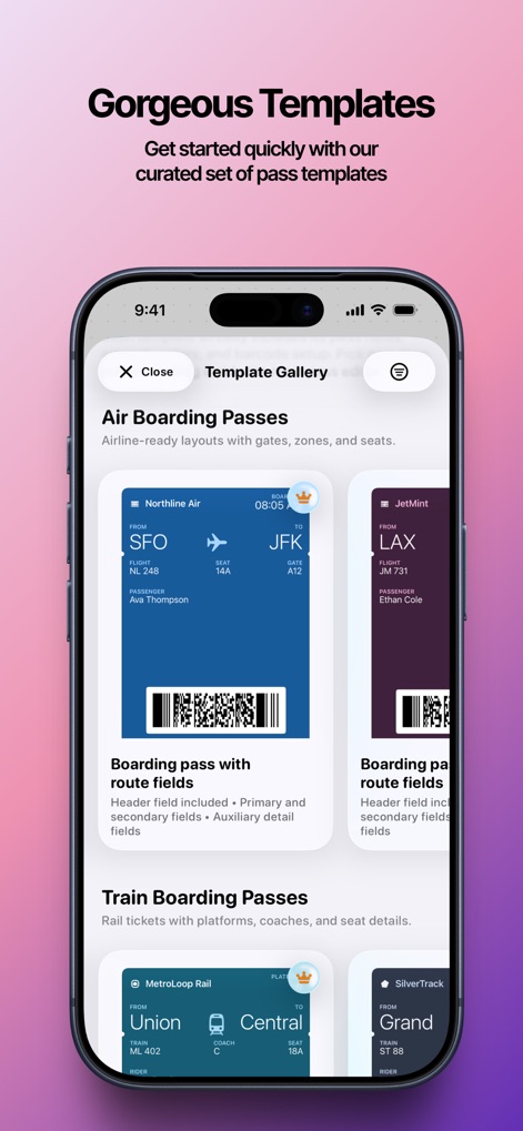Pass Maker - Wallet Pass - Graphics & Design App | MWM
