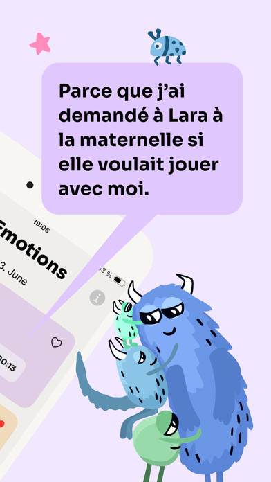 Screenshot #2 pour Feely Journal émotions enfants