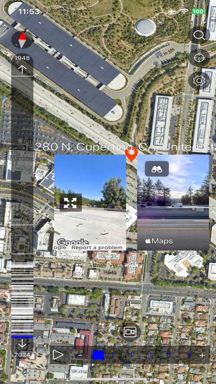 Earth Timelapse - Street maps