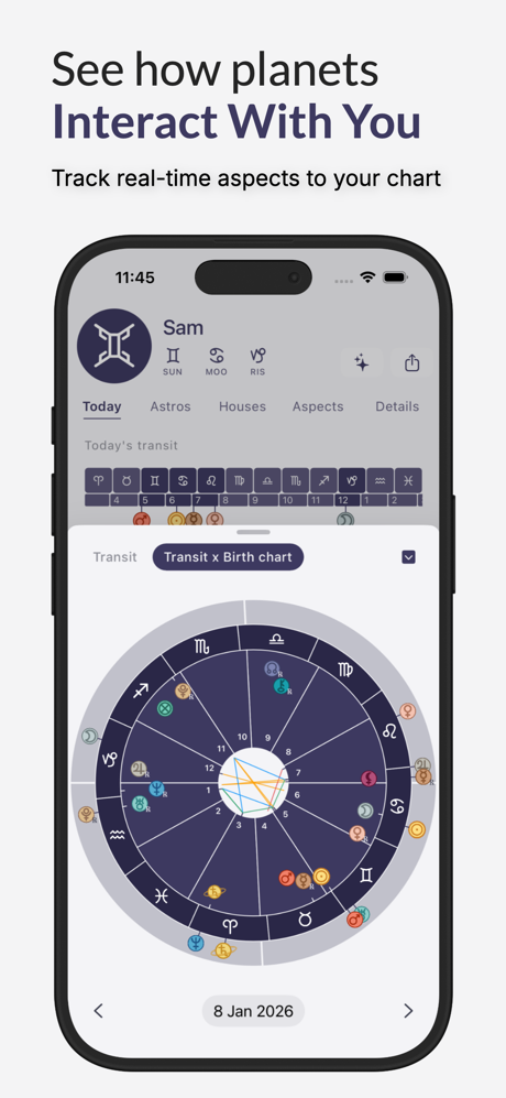 Horos - Birth Chart screenshot 5