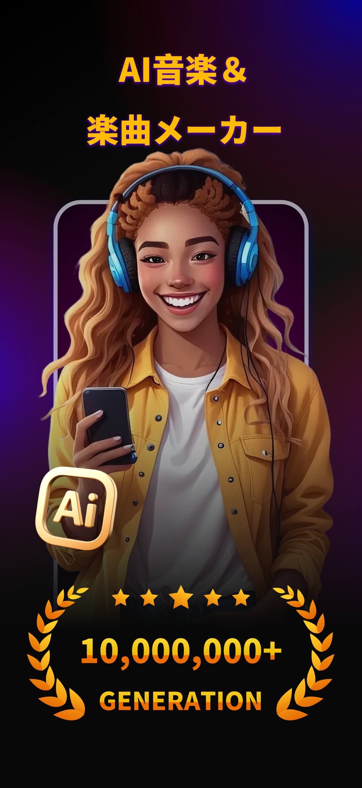 AI音楽＆楽曲メーカー