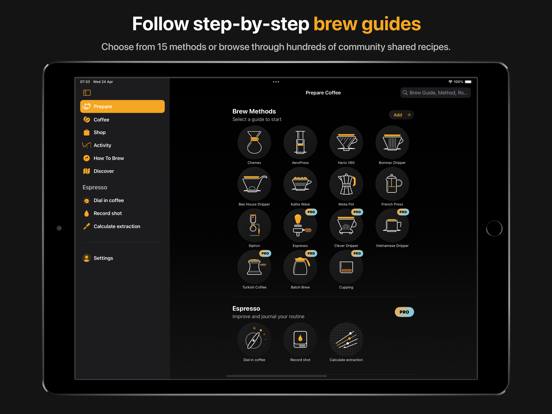 Screenshot #5 pour Filtru: Buy & brew coffee