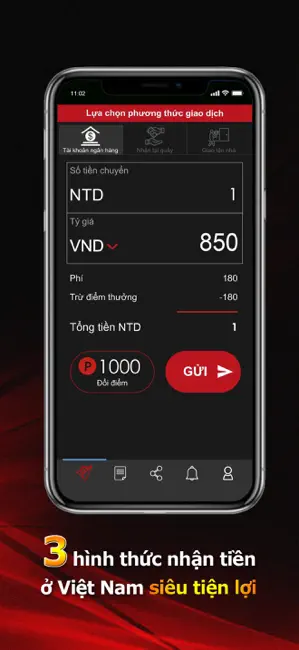 GoVn gửi tiền by Digital Idea iPhone screenshot 5