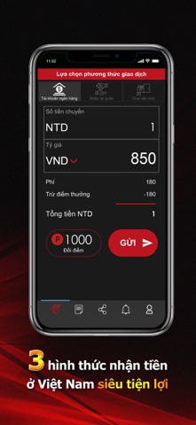 GoVn gửi tiền by Digital Idea iPhone screenshot 5