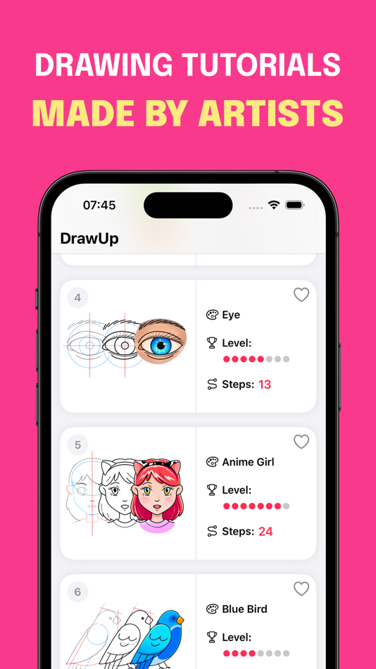 #6. DrawUp - Learn To Draw (iOS) 由: Outlane, Inc.