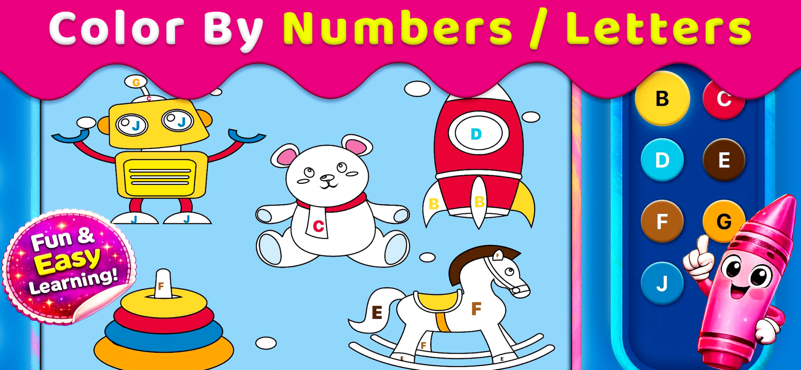 Kids Paint & Coloring Book