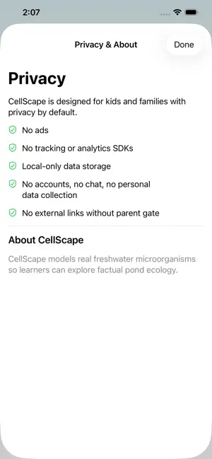 CellScape screenshot 2