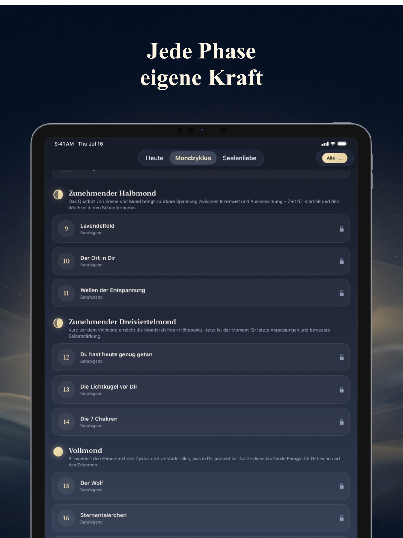 Screenshot 10 of Gute-Nacht Meditationen