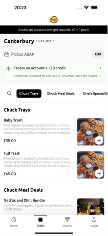 Chuck and Blade Burgers screenshot