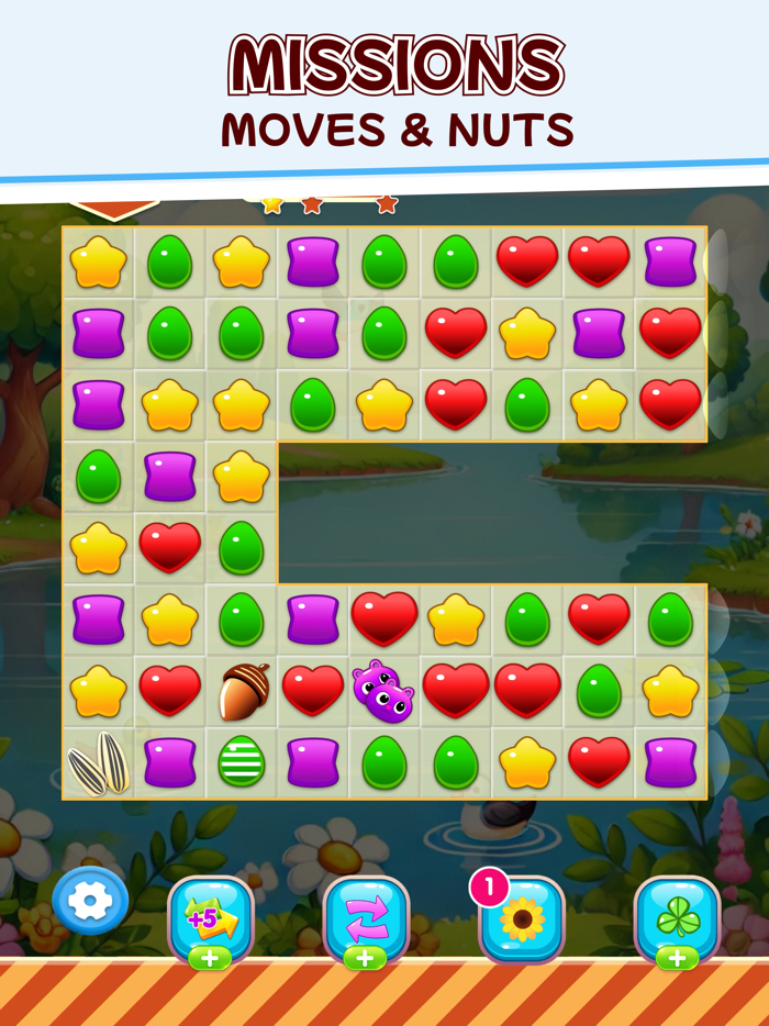 Nutty Match Fruit Riddles