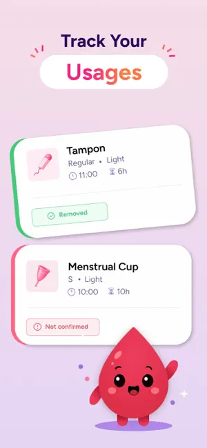 Mavie: Tampon & Cup Timer screenshot 4