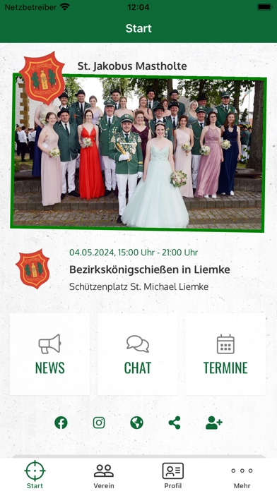 Schützenbruderschaft Mastholte Screenshot