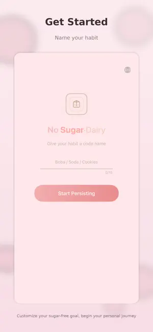 No Sugar Diary screenshot 1